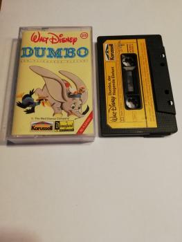 Dumbo Nr.25 Schwarz mit Gelben Aufkleber 825932-4 Karussell Disneyland(Seite 1 der MC beschrieben)